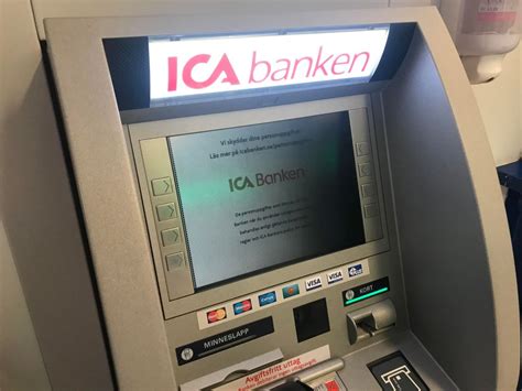 Ica bankens uttagsautomater